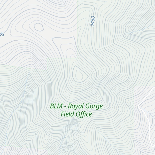 Map of Waugh Mountain