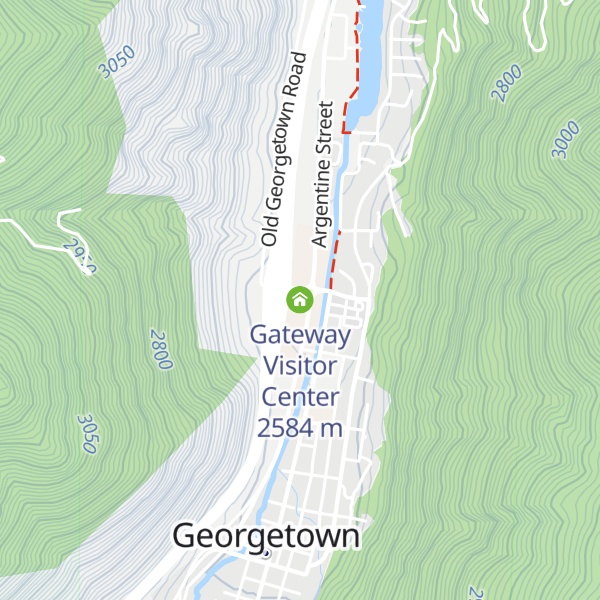 Map of Gateway Visitor Center