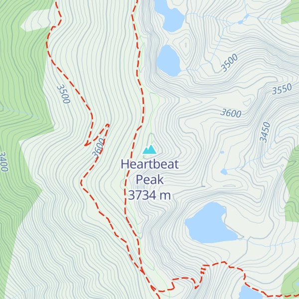 Map of Heartbeat Peak