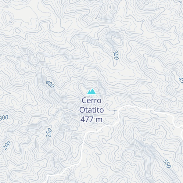 Map of Cerro Otatito