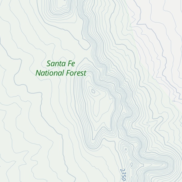 Map of Rowe Peak