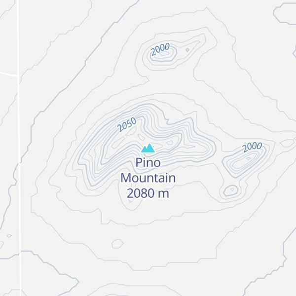 Map of Pino Mountain