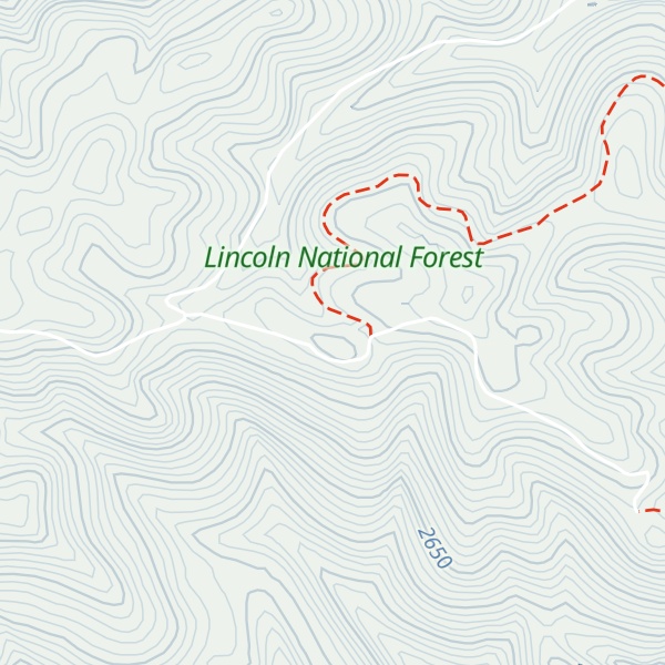 Map of Benson Ridge