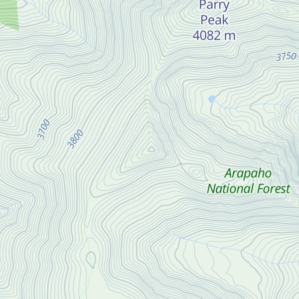 Map of Mount Eva