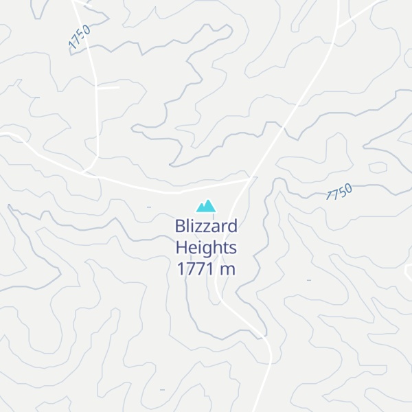 Map of Blizzard Heights