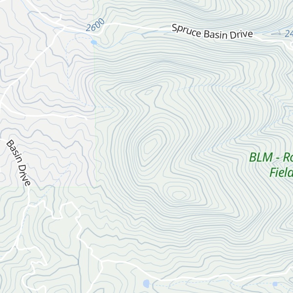 Map of Arkansas Mountain