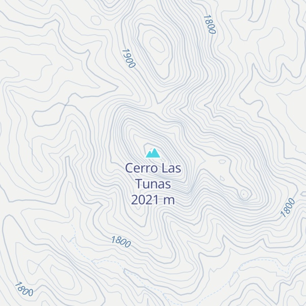 Map of Cerro Las Tunas