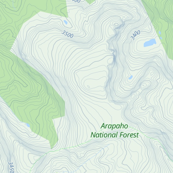 Map of Mount Adams