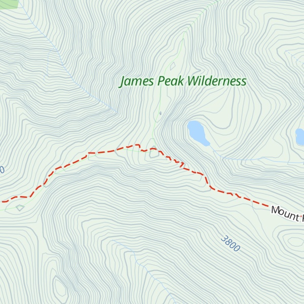 Map of Mount Flora