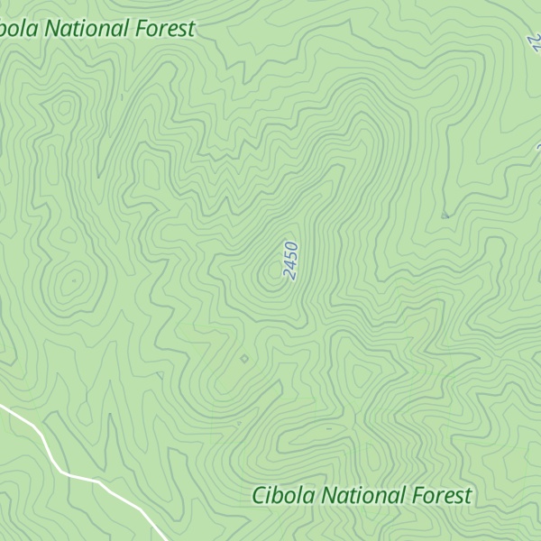 Map of Rough Mountain