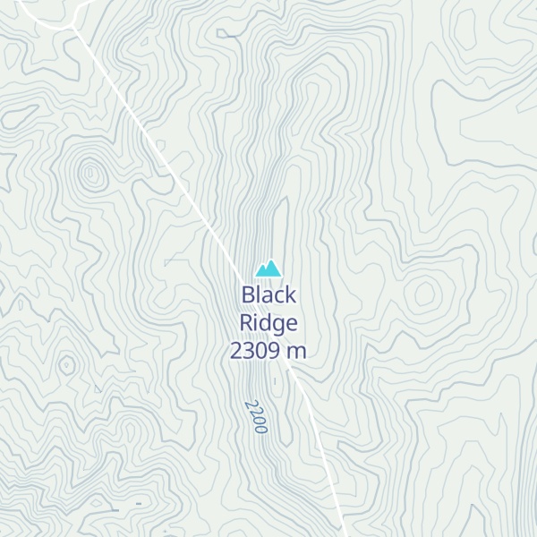 Map of Black Ridge