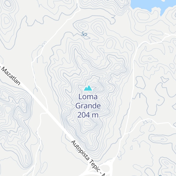 Map of Loma Grande