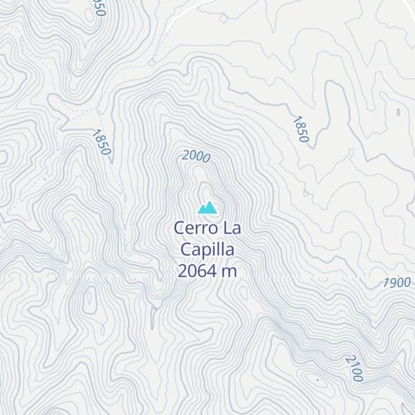 Map of Cerro La Capilla