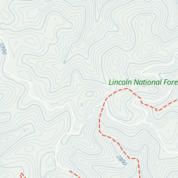 Map of Benson Ridge