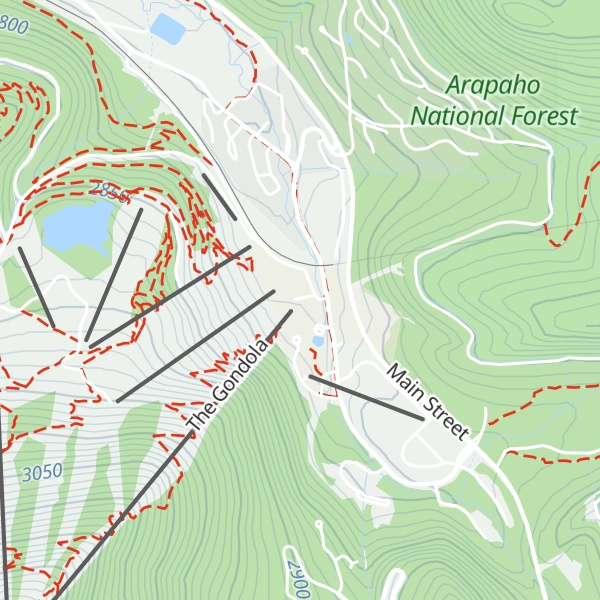 Map of Winter Park Depot