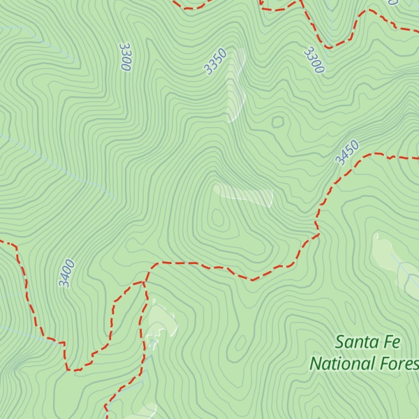 Map of Sierra Mosca