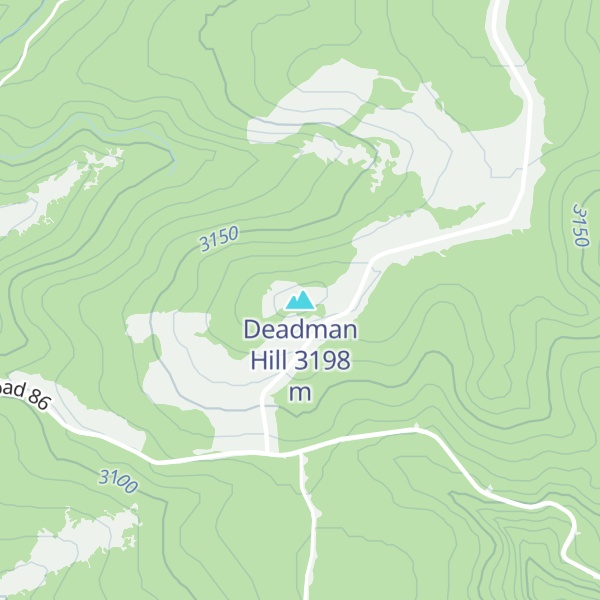 Map of Deadman Hill