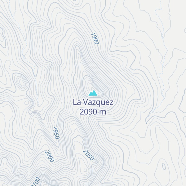 Map of La Vazquez
