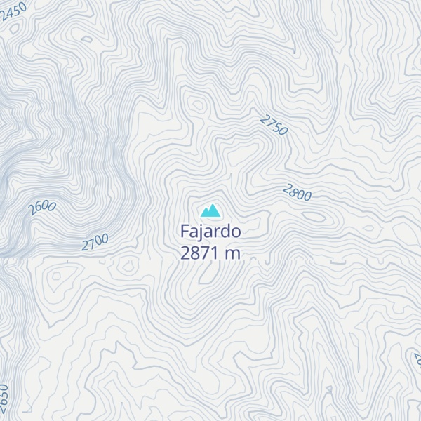 Map of Fajardo