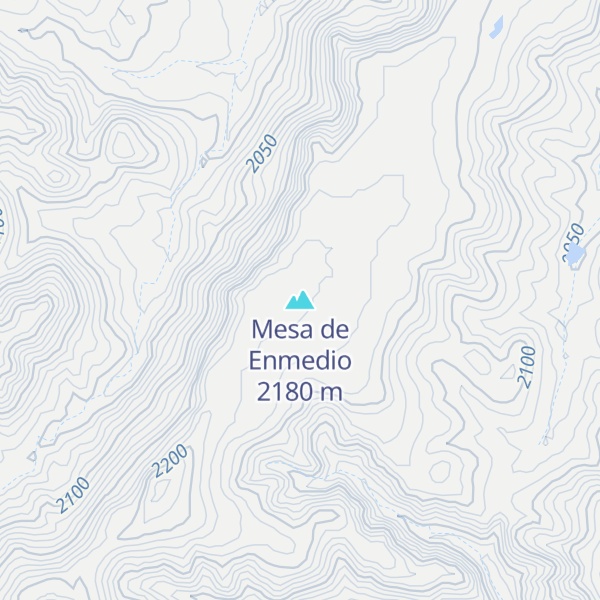 Map of Mesa de Enmedio