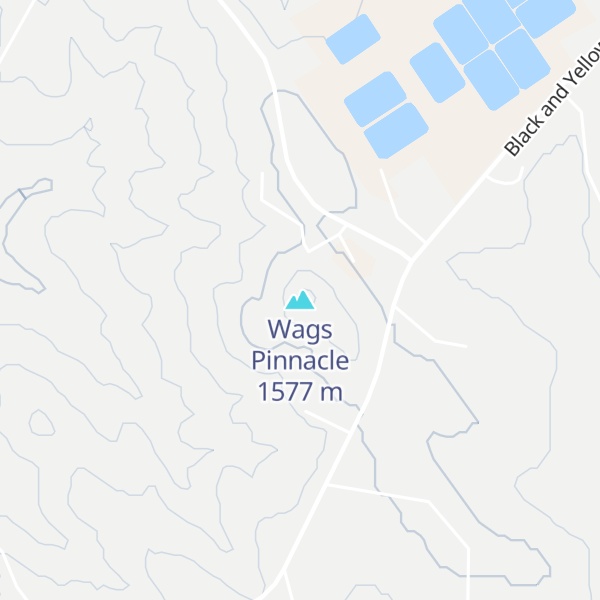 Map of Wags Pinnacle