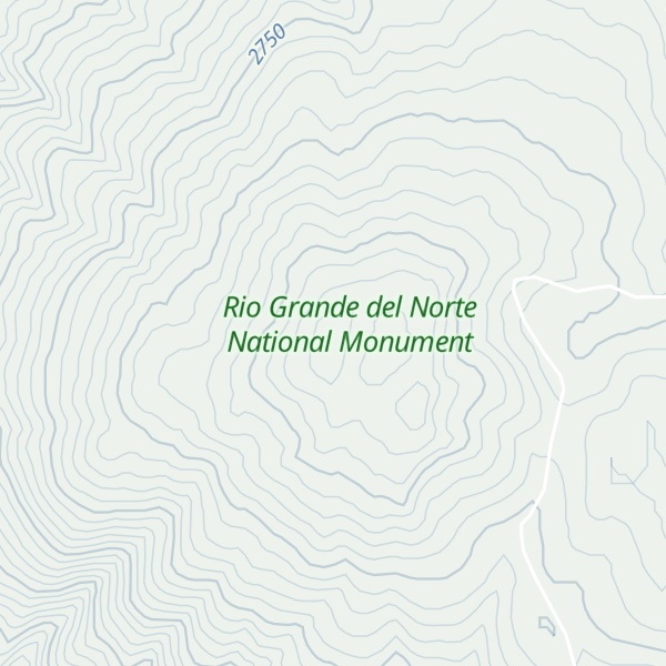 Map of Cerro de la Olla