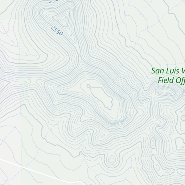 Map of South Pinon Hills