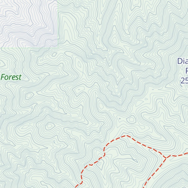 Map of Shelerville Ridge