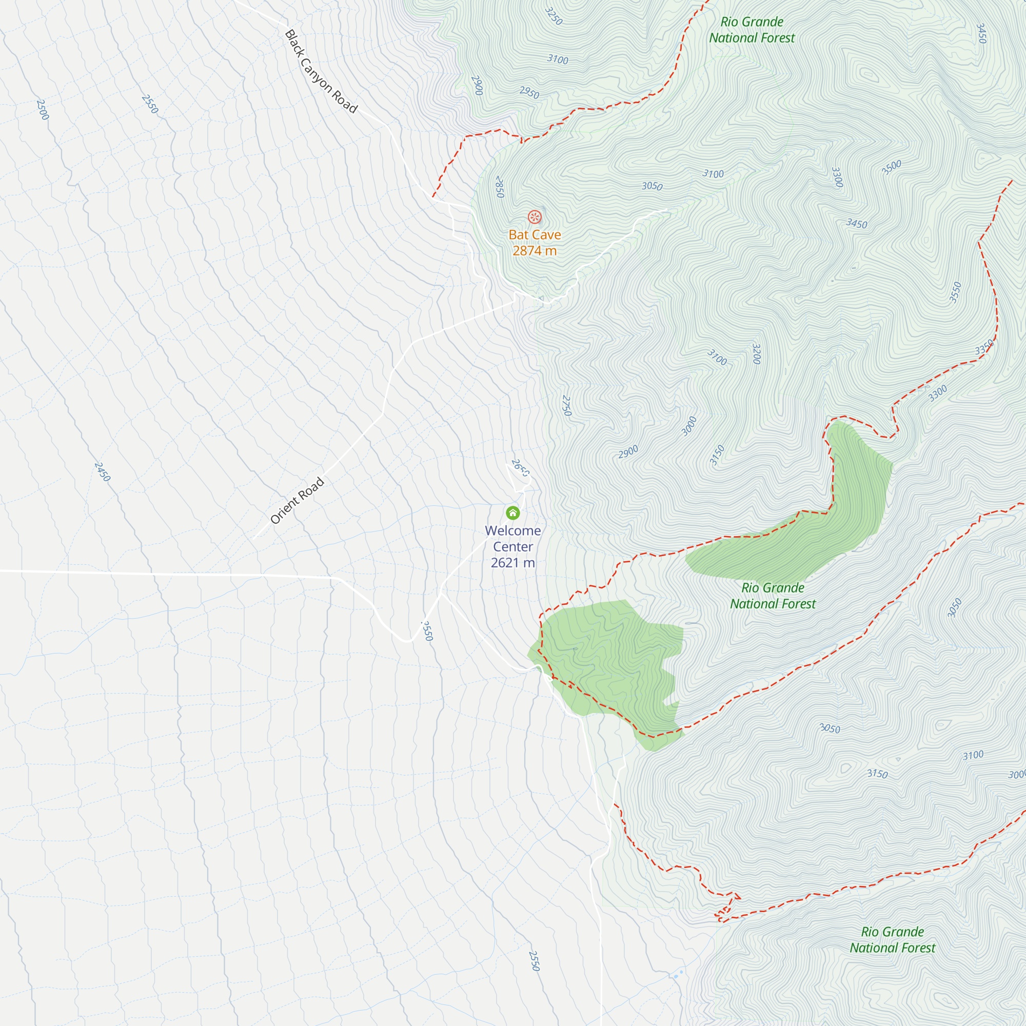 Welcome Center map