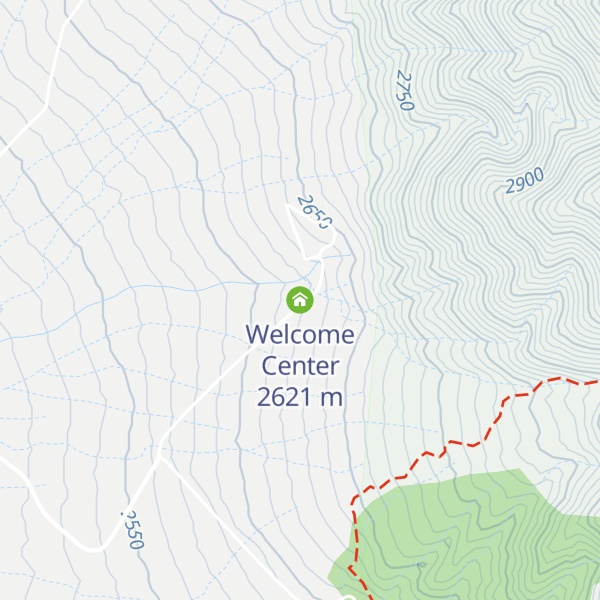Map of Welcome Center