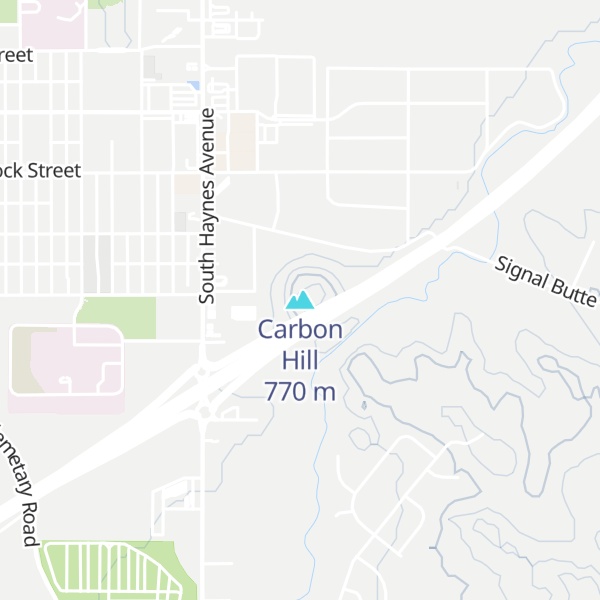 Map of Carbon Hill