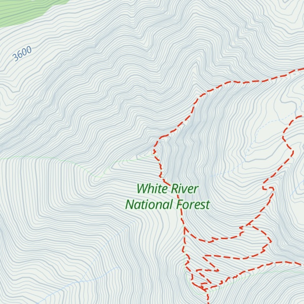 Map of Torreys Peak