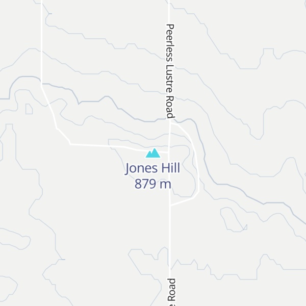Map of Jones Hill