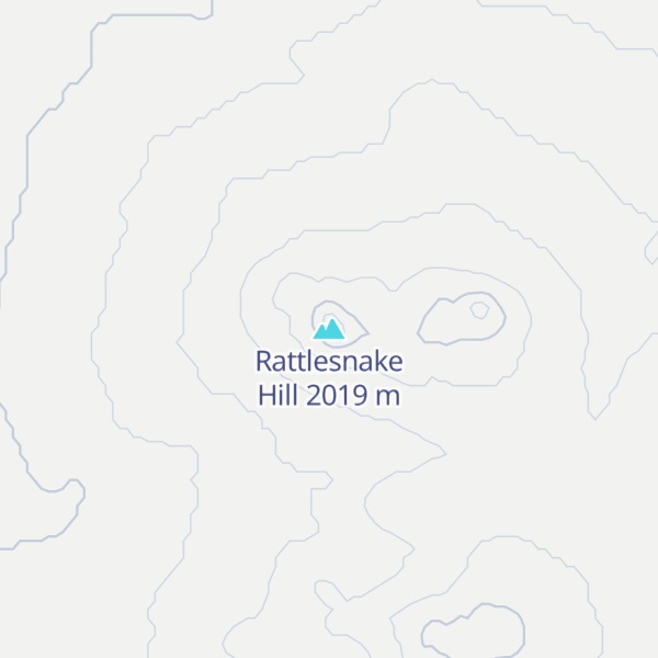 Map of Rattlesnake Hill
