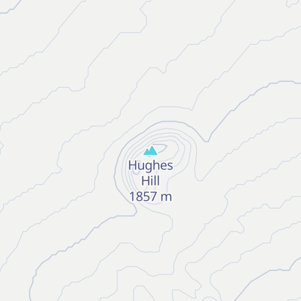 Map of Hughes Hill