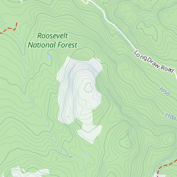 Map of Bald Mountain