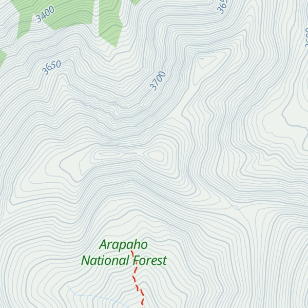 Map of Woods Mountain