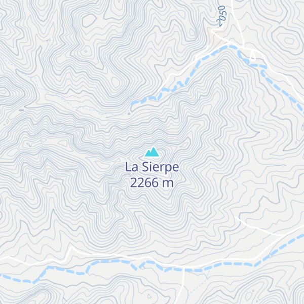 Map of La Sierpe
