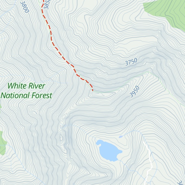 Map of Grizzly Peak