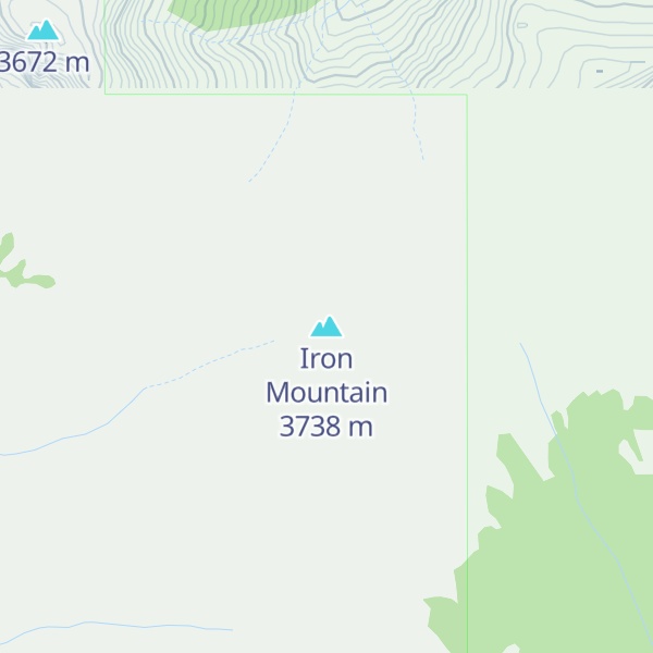 Map of Iron Mountain