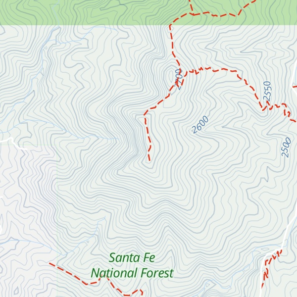 Map of Sierra Pelada