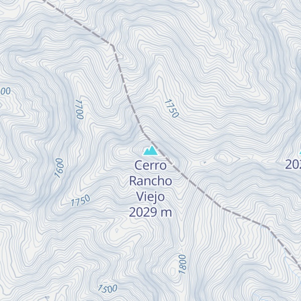 Map of Cerro Rancho Viejo