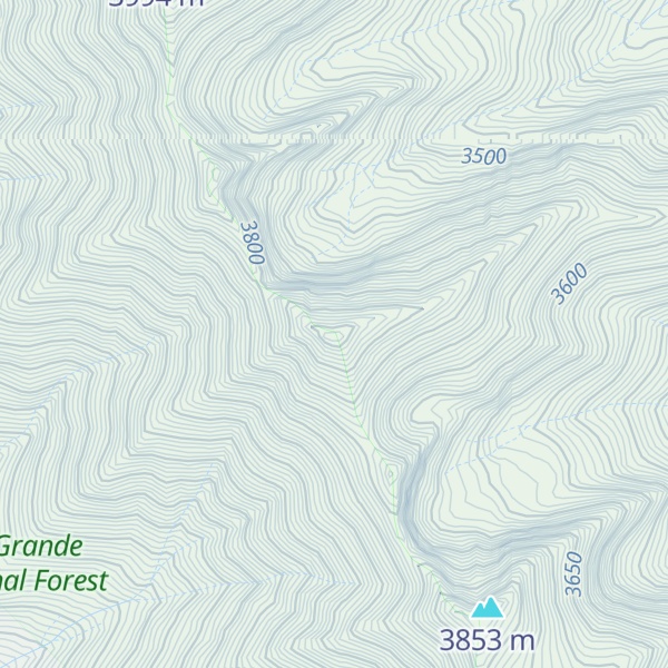 Map of Mount Otto