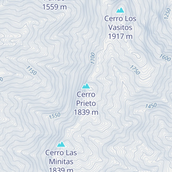 Map of Cerro Prieto
