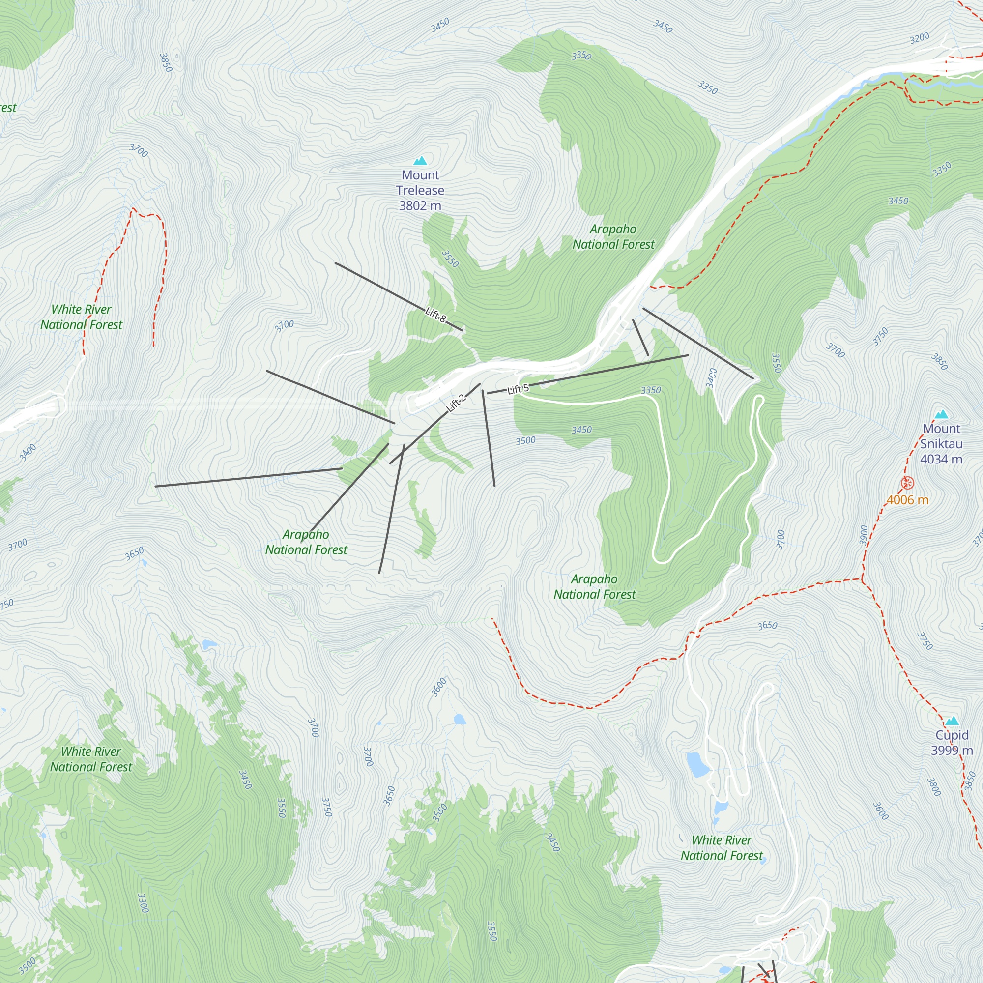 Rock House Cabin map