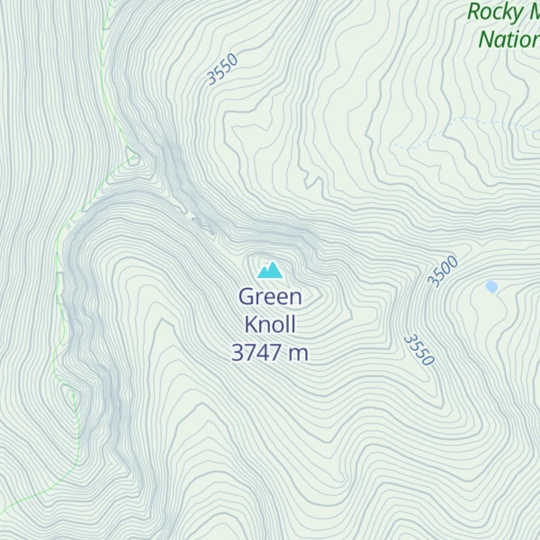 Map of Green Knoll