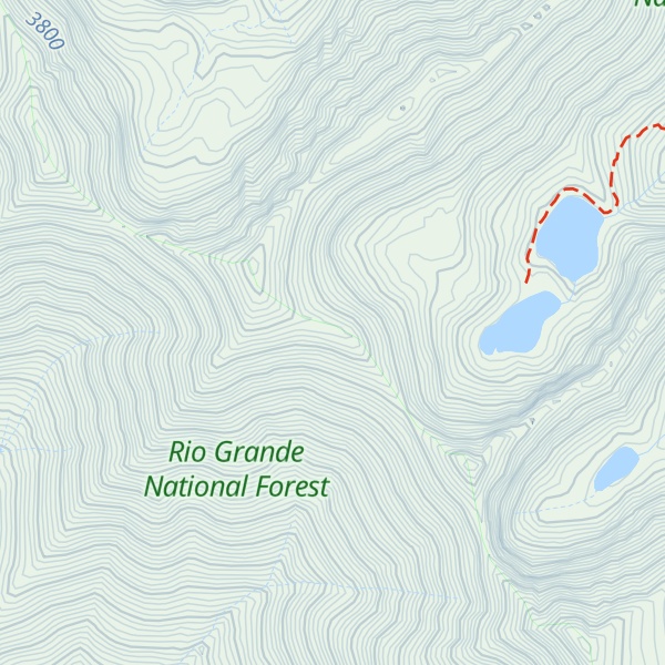 Map of Twin Sisters