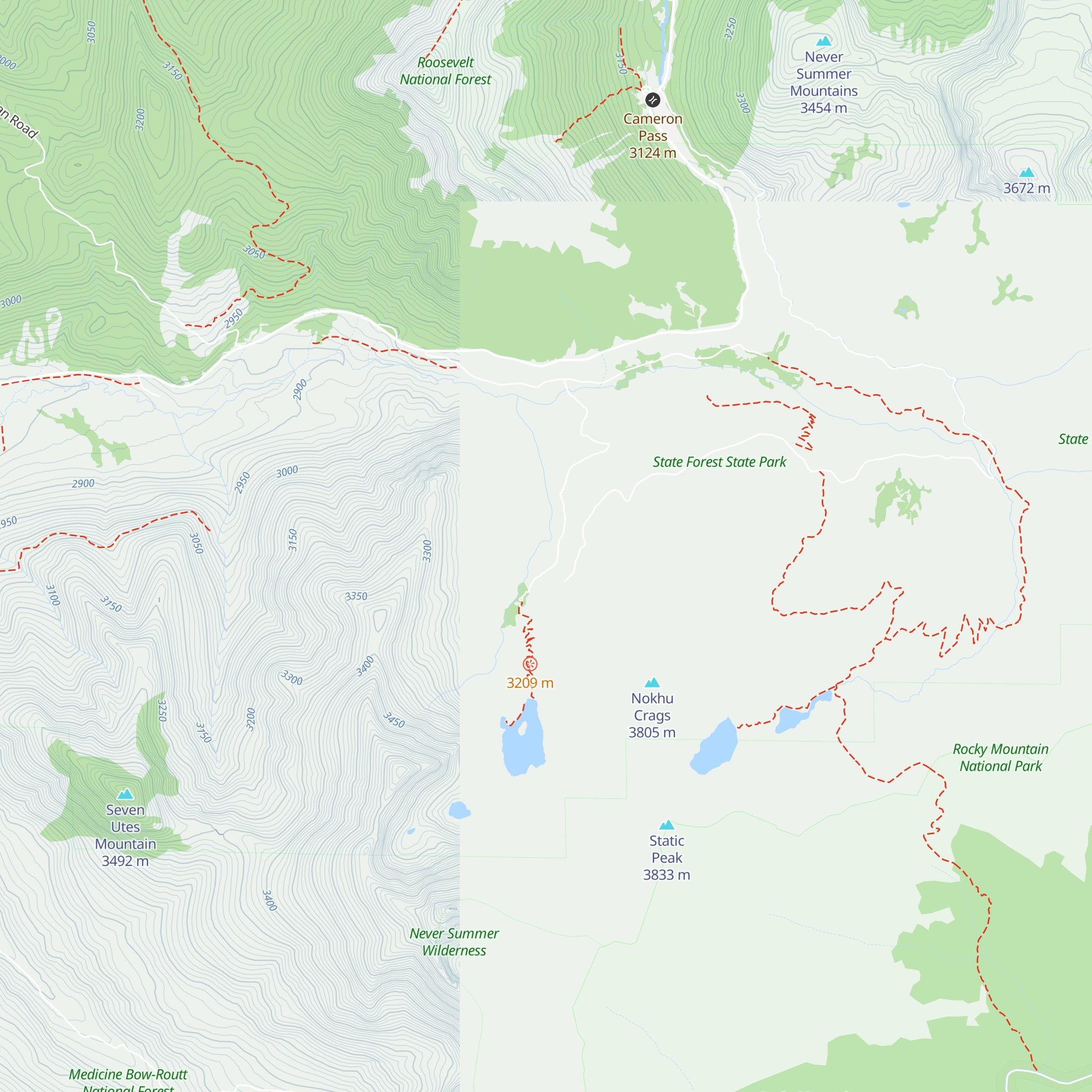 Agnes Creek Yurt map