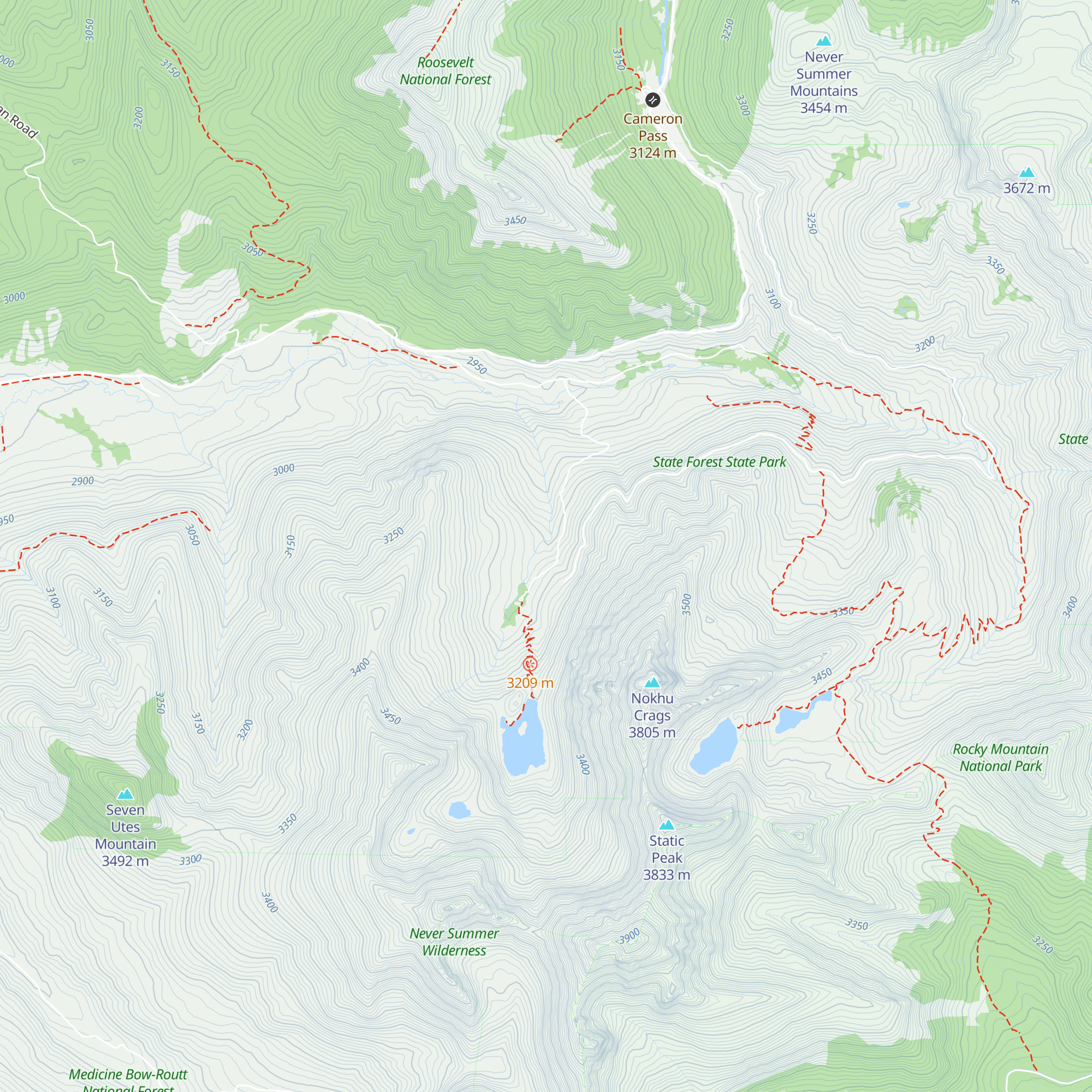 Agnes Creek Yurt map