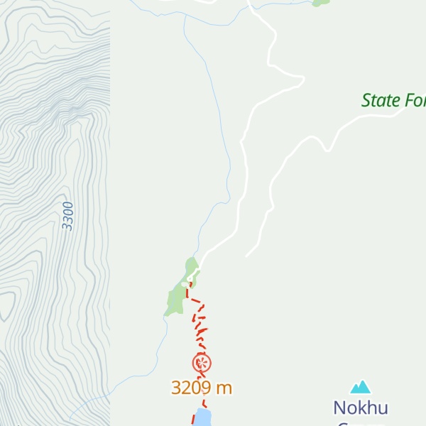Map of Nokhu Hut